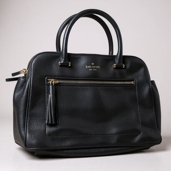 kate spade Handbags - Kate Spade New York Chester Street Kalen Black Pebble Leather Medium Satchel